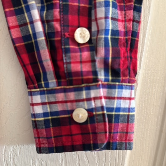 CHAPS Boys Button Down Long Sleeve Shirt - Picture 7 of 14